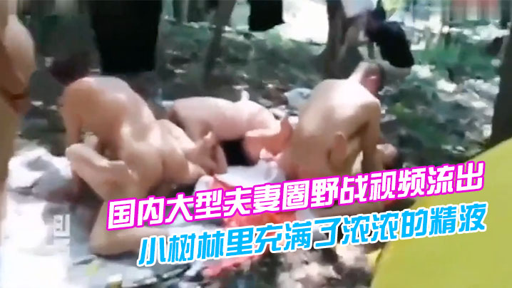 夫妻圈野战实录!小树林群P内射,精液腥味弥漫
